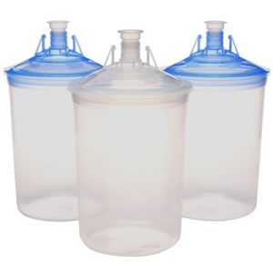 Bộ Cốc Pha Sơn 3M™ PPS™ 16024, Cỡ Lớn 28 oz, 25 Nắp & Cốc Mềm/Bộ, 1 Bộ/Thùng