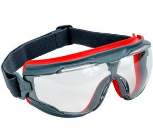 Kính Chống Hóa Chất Goggle Gear GG501SGAF, Tròng Trong Scotchgard™, Chống Đọng Sương, 10 Cái/Thùng