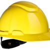 Nón An Toàn 3M™ H-702R, Màu Vàng, Giảm Chấn Dạng Nút Vặn 4 Điểm Nối, 20 Cái/Thùng