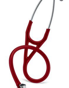 Ống Nghe 3M™ Littmann® Master Cardiology™, 2163, Mặt Nghe Có Lớp Phủ Tiêu Chuẩn, Dây Nghe Màu Đỏ Tía, 27 in, 3 Cái/Thùng