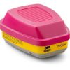Phin/Tấm Lọc Hơi Hữu Cơ/Axít/Bụi 3M™ 60923, P100, Bảo Vệ Hô Hấp, 60 Cái/Thùng