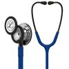 Ống Nghe 3M™ Littmann® Classic III™, 5863, Mặt Nghe Phủ Gương, Dây Nghe Xanh Biển, Quai Và Bộ Tai Nghe Màu Khói, 27 in