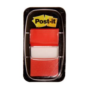 Phân trang chuyên nghiệp Post-it® - đỏ - 50 miếng/vỉ
