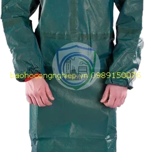 Tạp Dề Chống Hóa Chất Có Tay Ansell ALPHATEC® 4000 - Model 215